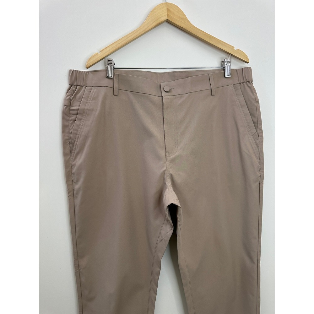 Jack Archer Jetsetter Tech Pants Slim Fit 38 x 30 Oak Khaki Travel Performance - Picture 3 of 12
